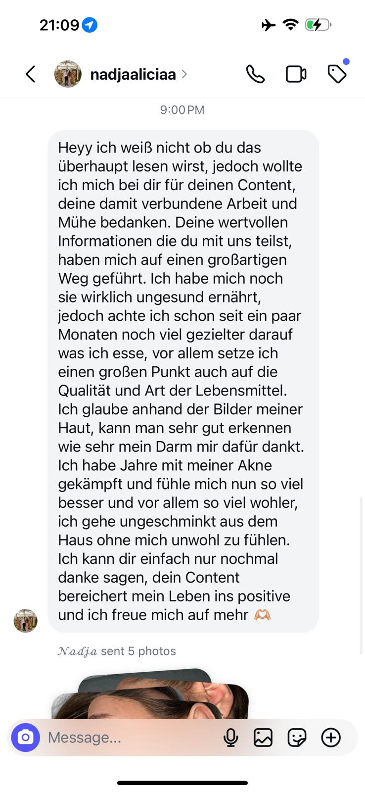 Nadja — ihre Geschichte